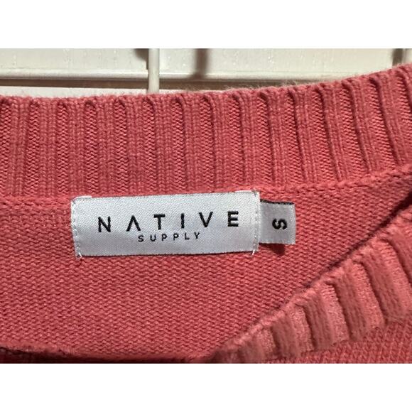 HGA Loyal Drop Shoulder Knit Sweater Size Small - Picture 3 of 5